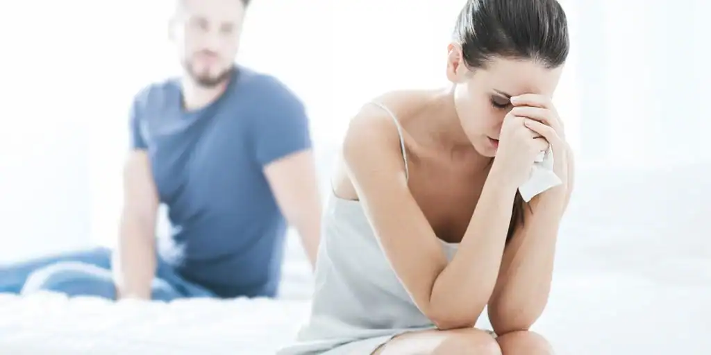 Rejuvenating Intimacy: Exploring Surgical Solutions for Vaginal Laxity 3 image of woman upset about vaginal laxity Poole